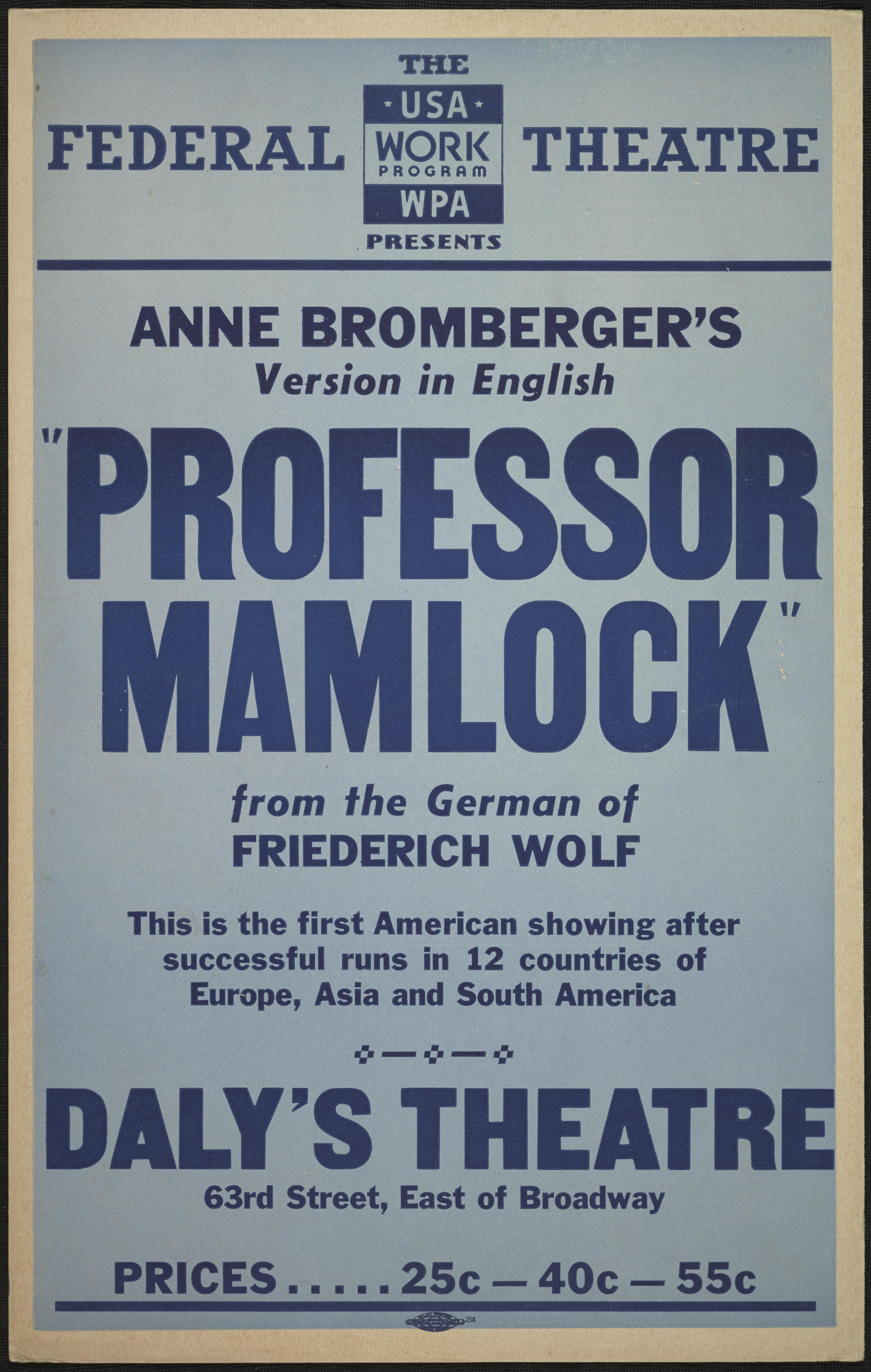 Professor Mamlock (1934)
