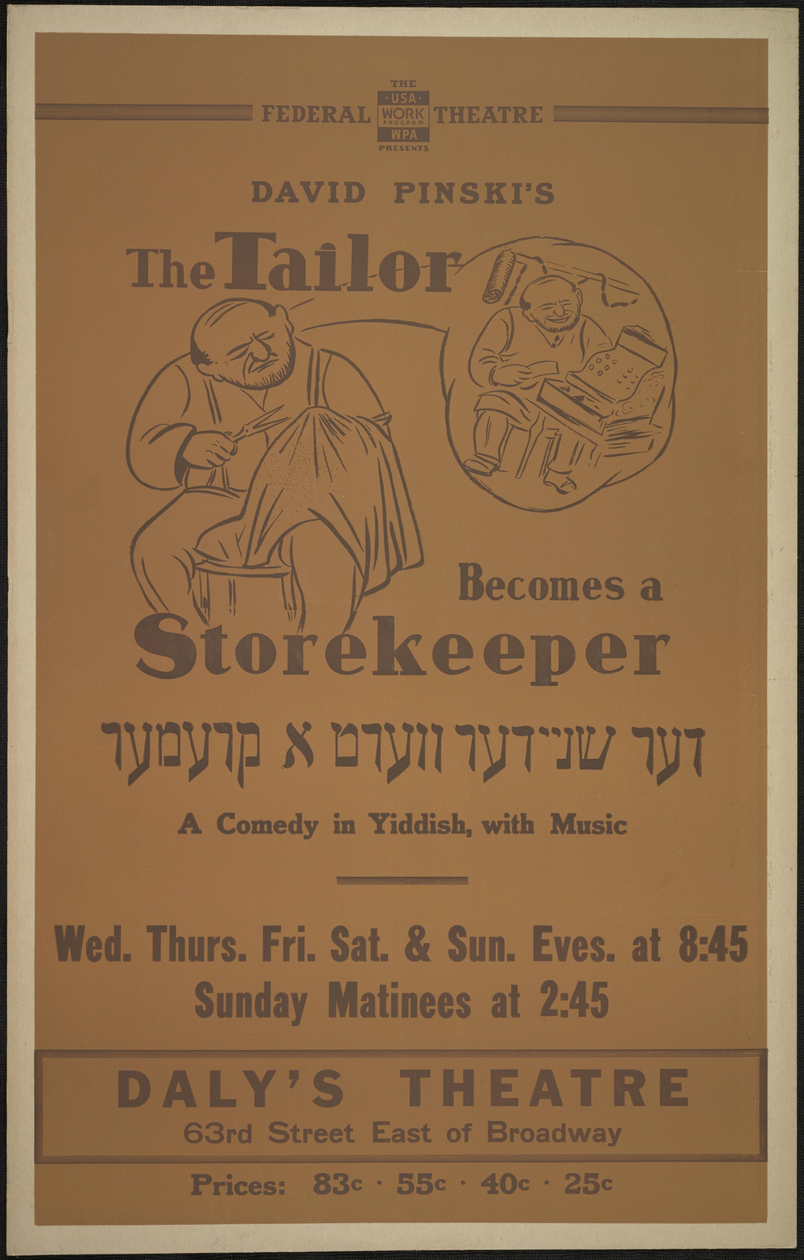 The Tailor Becomes a Storekeeper (1934)