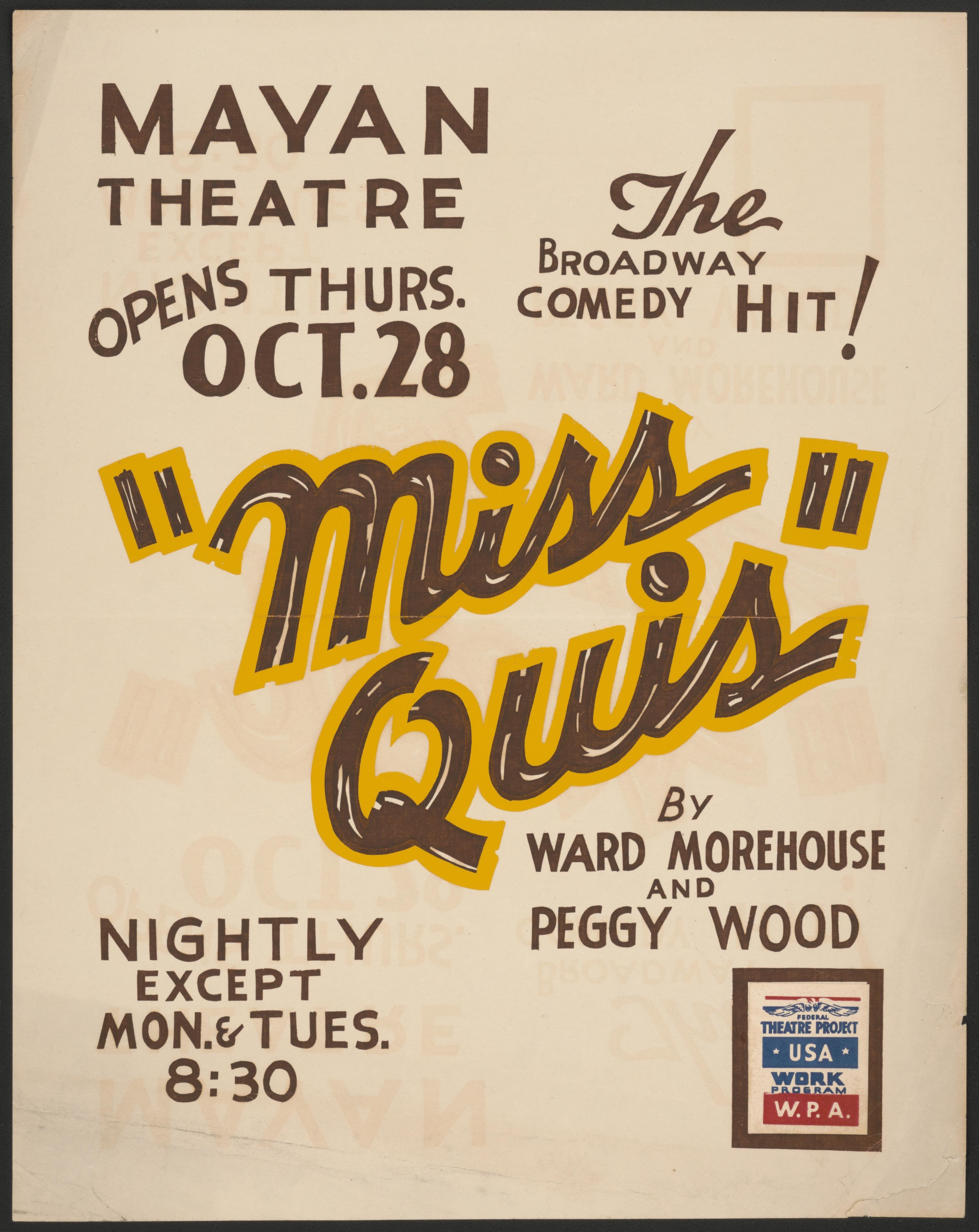 Miss Quis (1934)