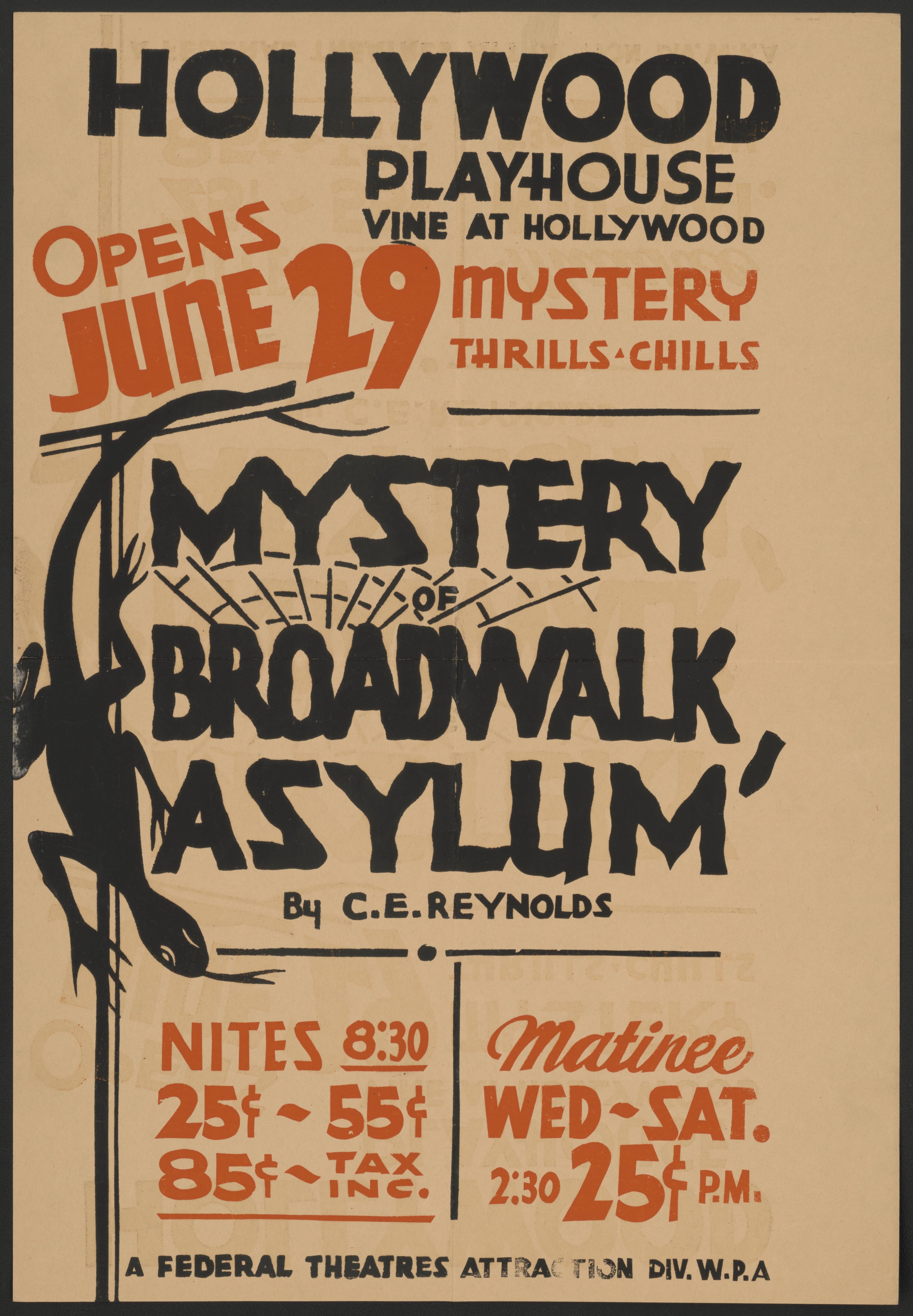 Mystery of the Broadwalk Asylum (1934)