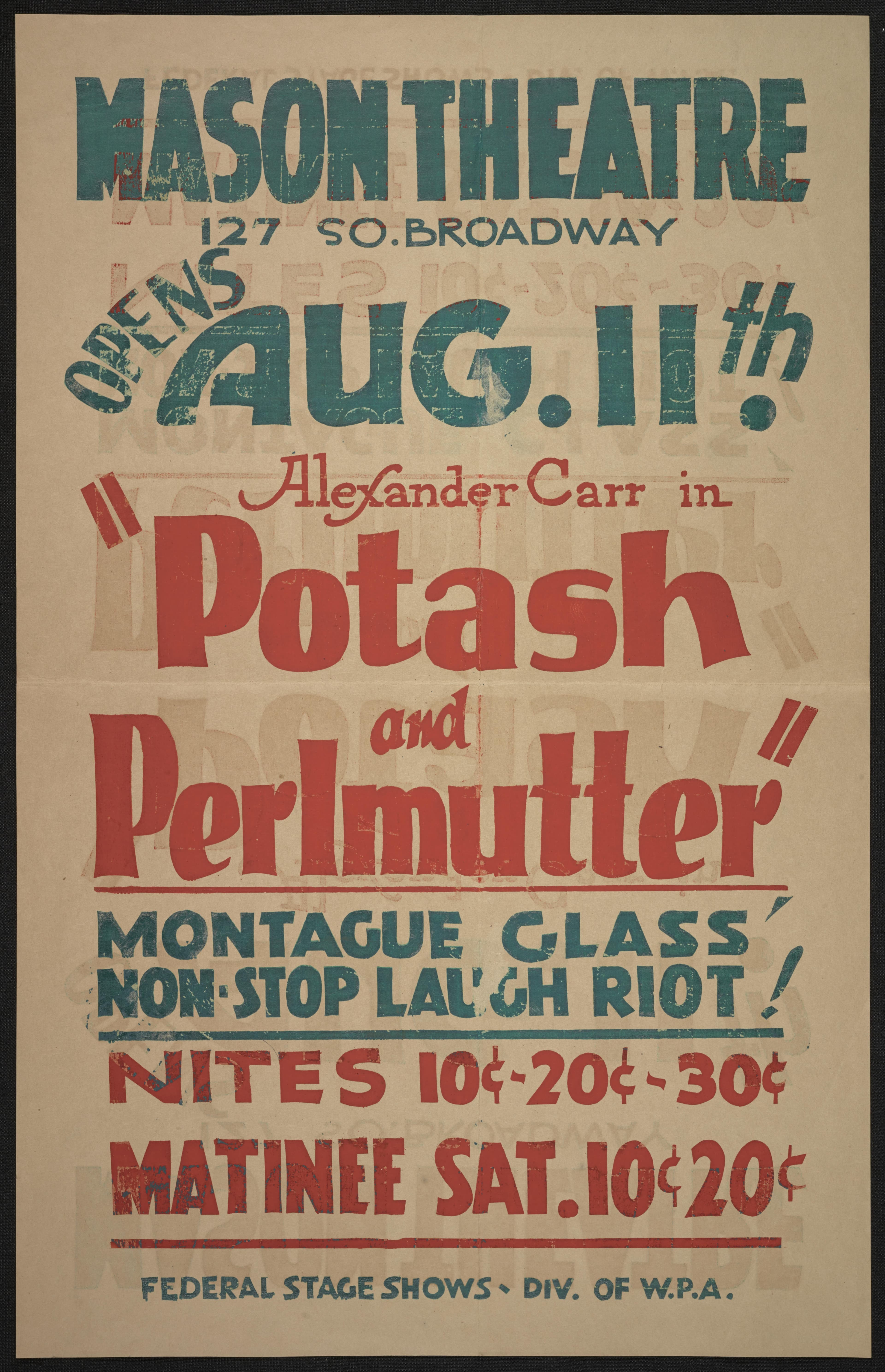 Potash and Perlmutter (1934)