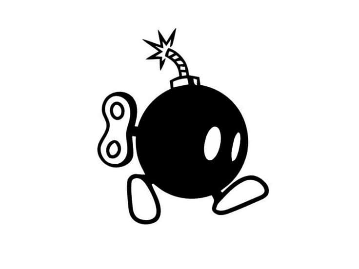 Mario Bomb draw