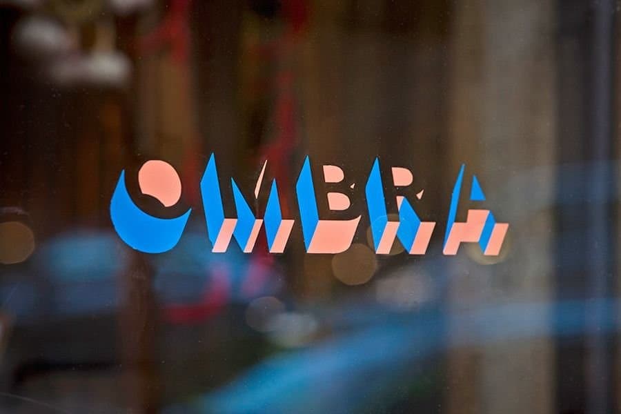 OMBRA logo design