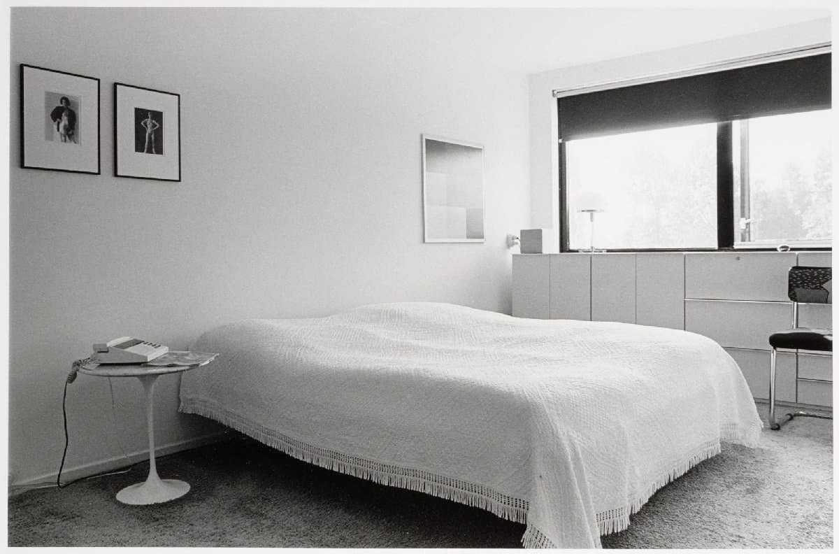 Interieur van slaapkamer