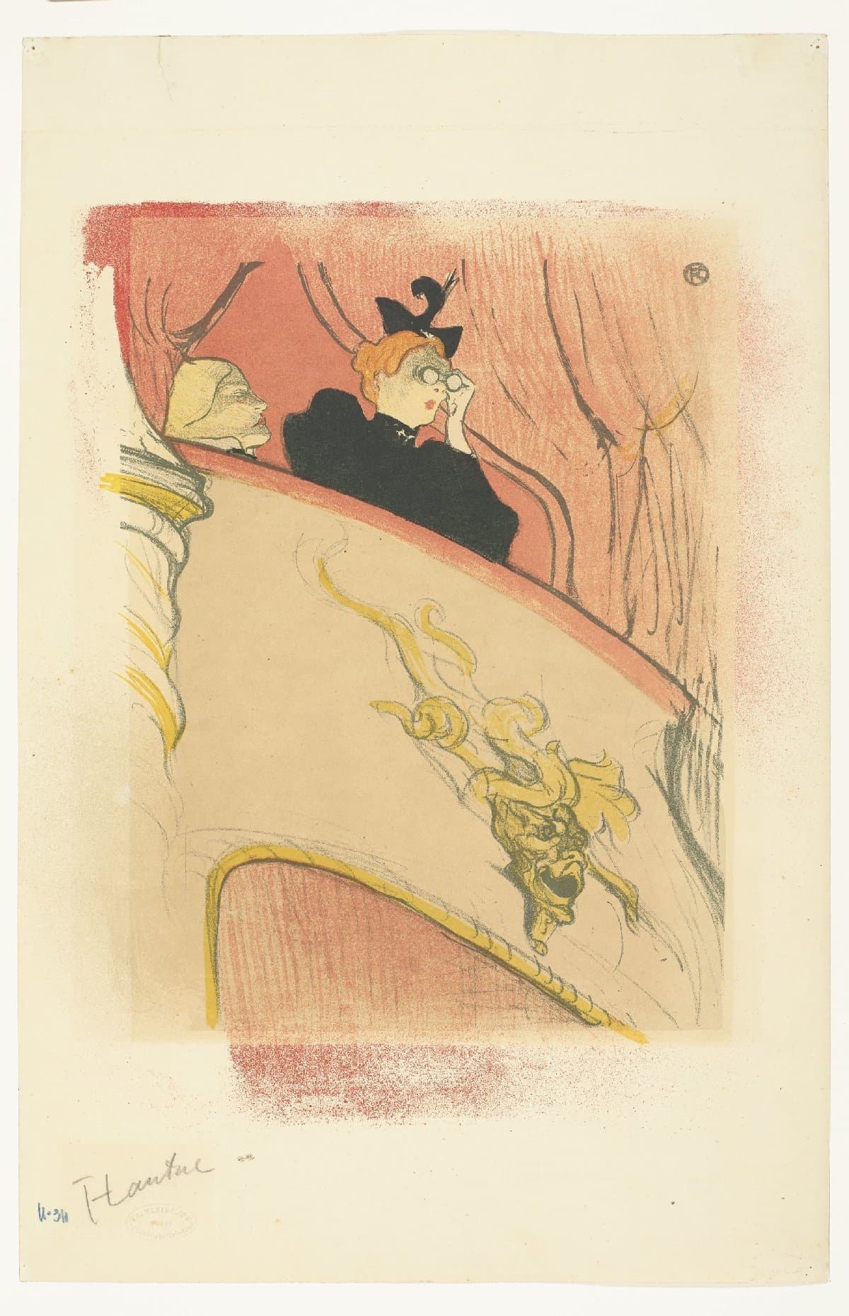 La Loge au mascaron doré