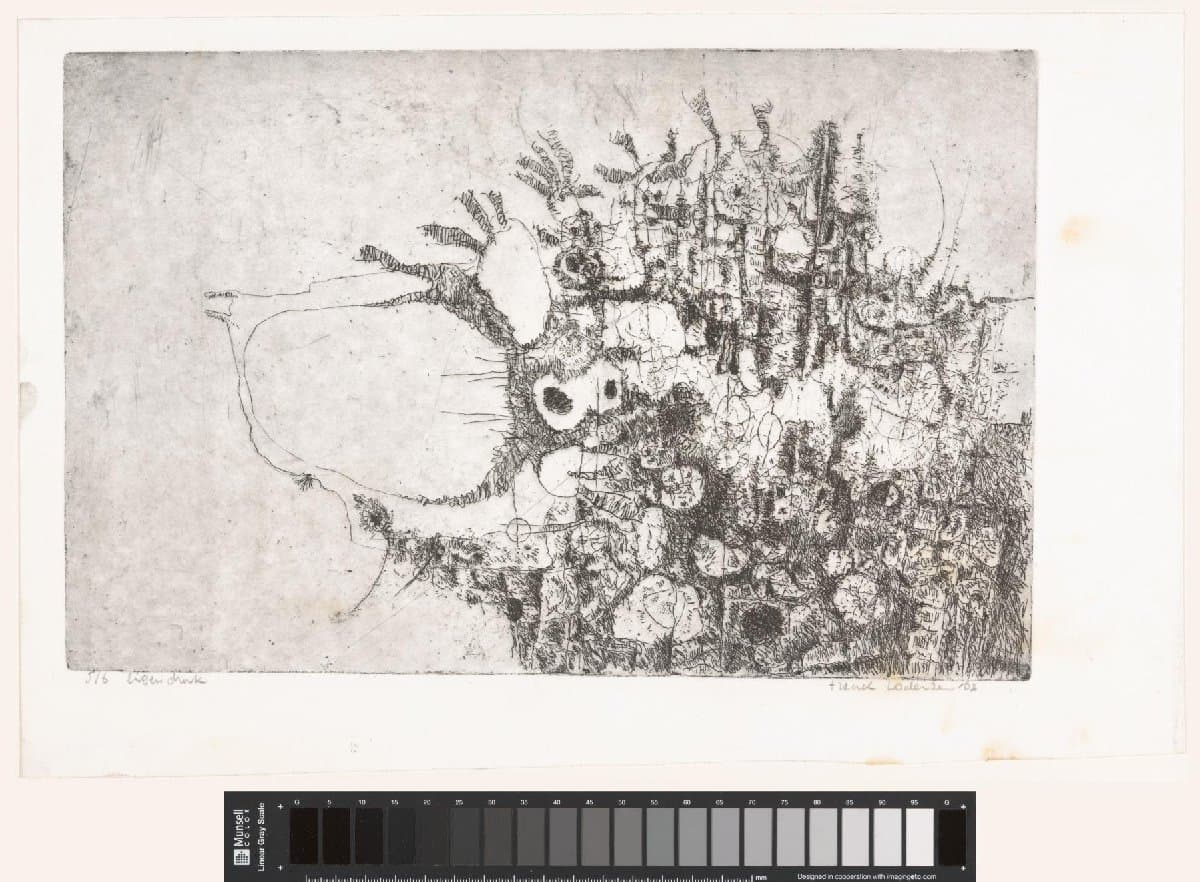 Landschap op grote hoogte