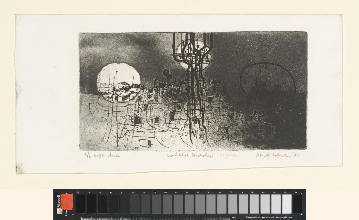 Nachtelijk landschap