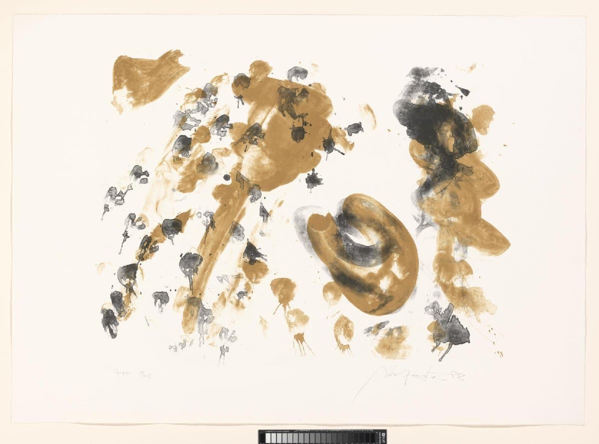 Kunstenaar schilderend