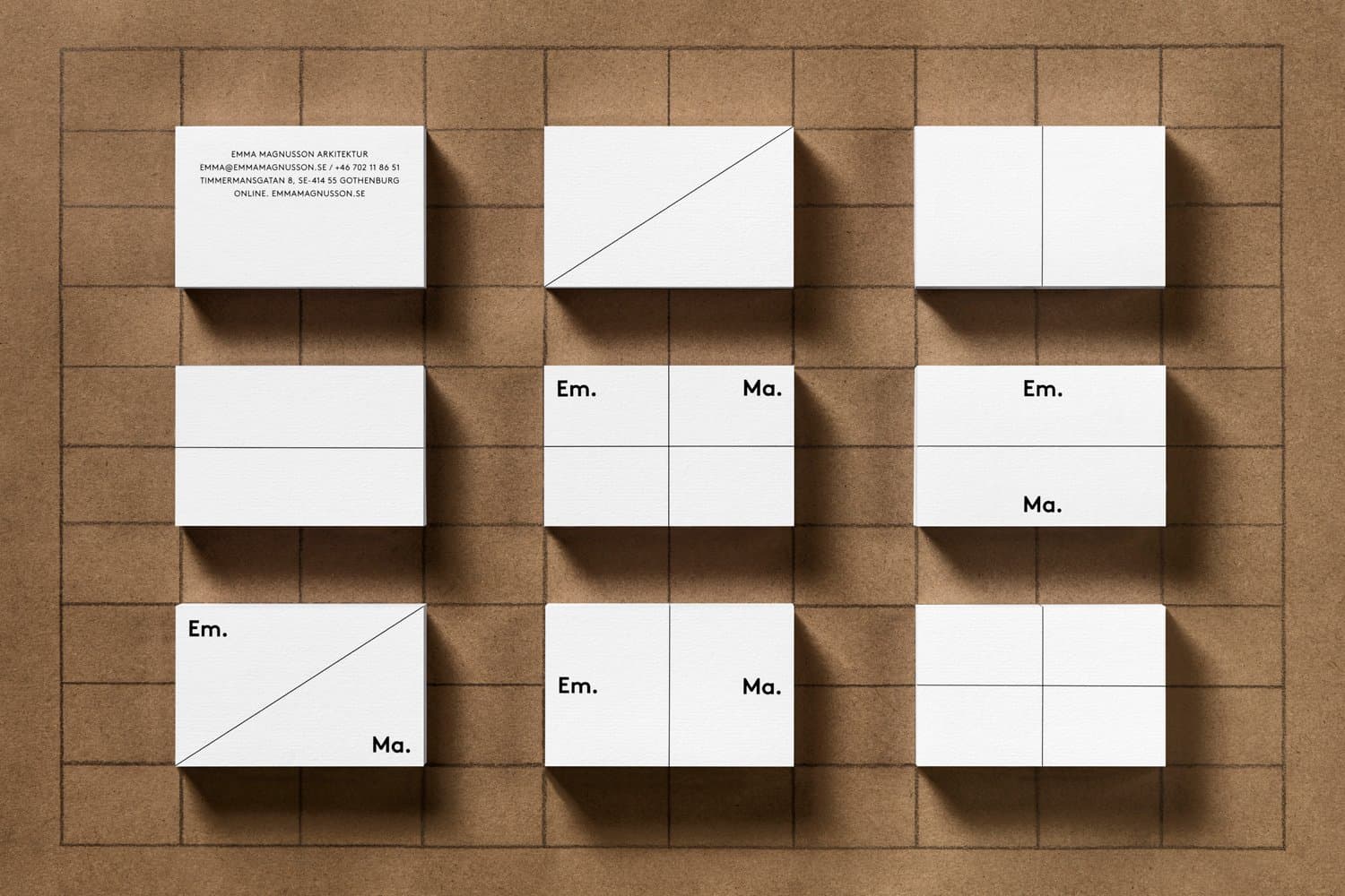Brand Identity for Em.Ma. by Lundgren+Lindqvist — BP&O