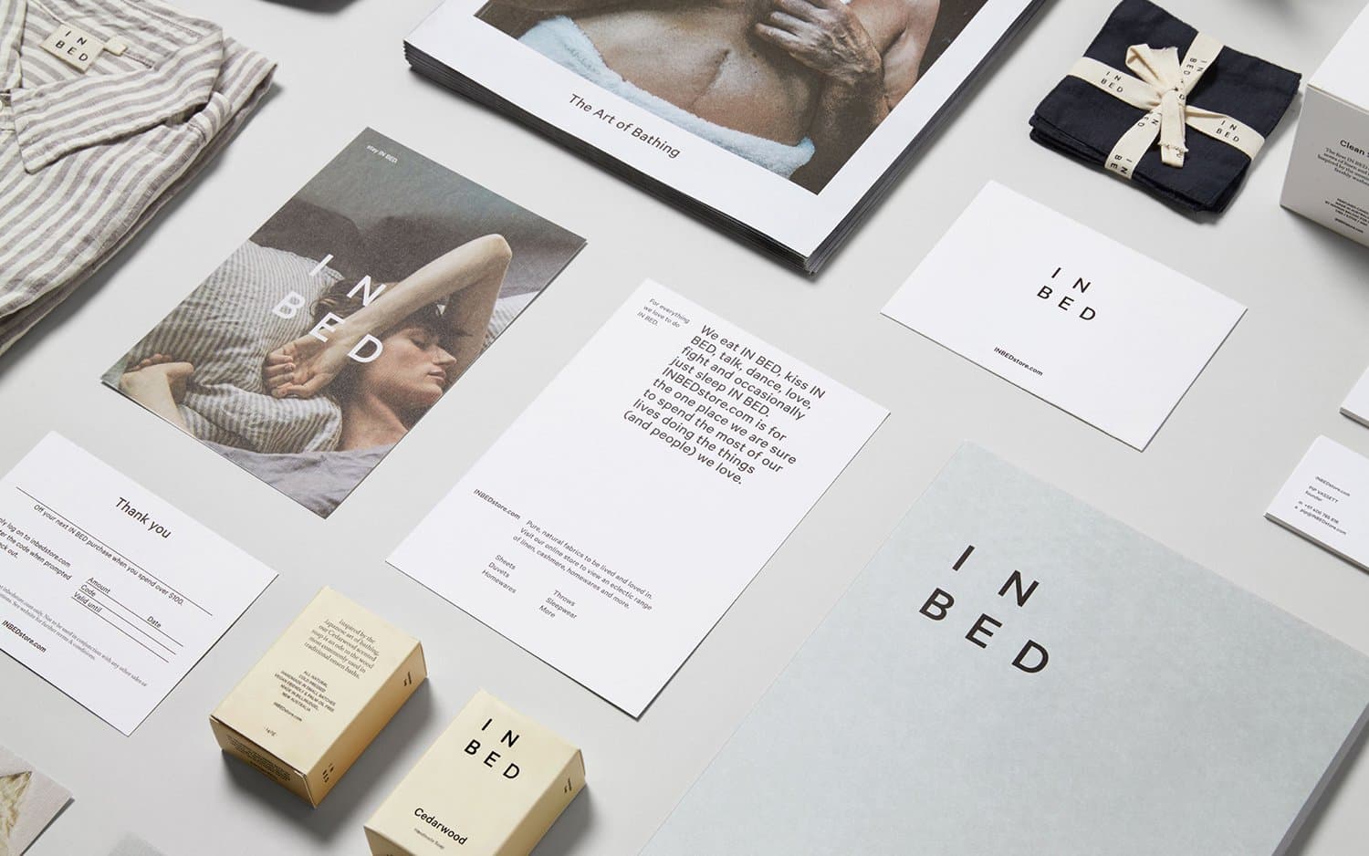 Logo and Brand Identity for In Bed by Moffitt.Moffitt - BP&O