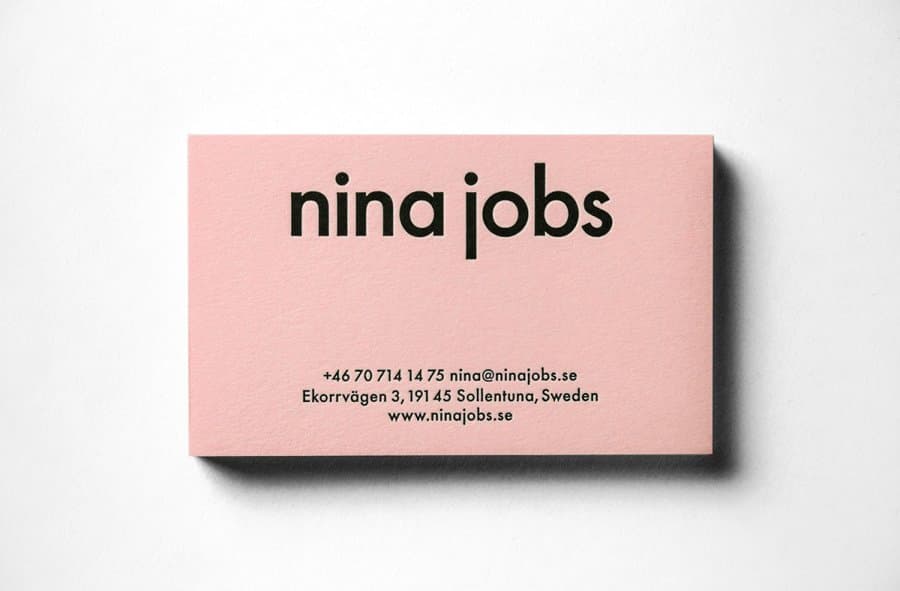 New Logo and Visual Identity for Nina Jobs by BVD - BP&O