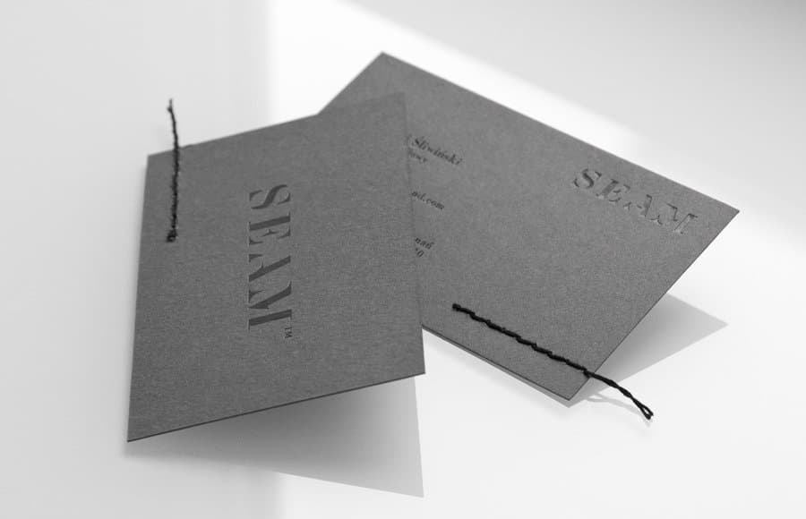 New Logo and Brand Identity for Seam by For Brands - BP&O