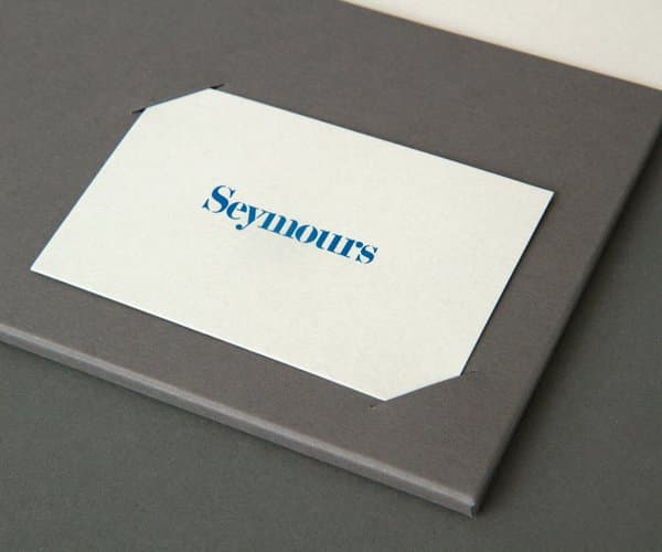 New Visual Identity for Seymours by Spin - BP&O