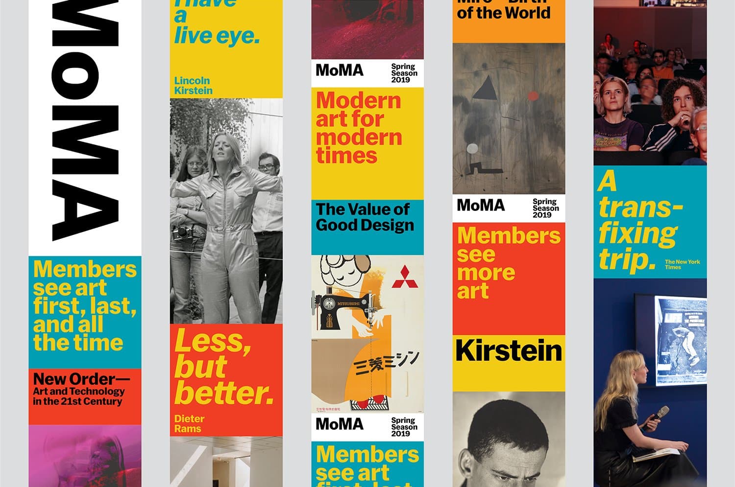 New Brand Identity for MoMA by Order — BP&O