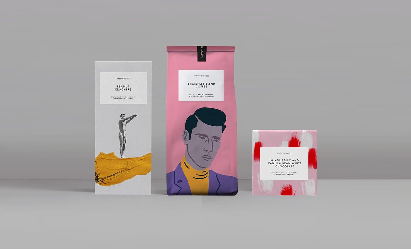 Harvey Nichols Food Store Packaging | Mindsparkle Mag