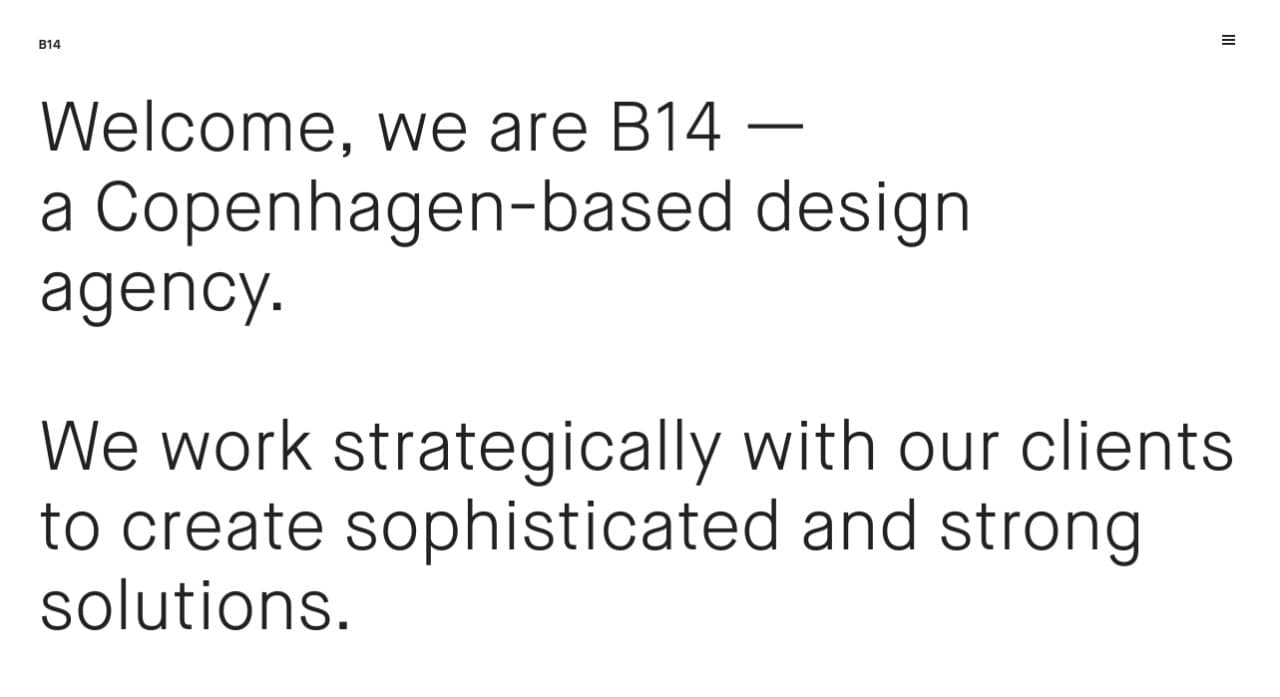 B14 on Minimal Gallery