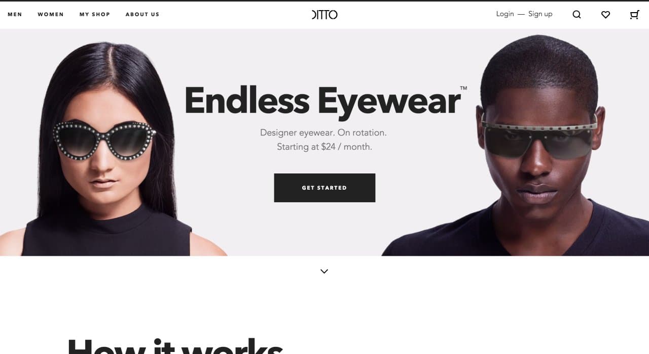 Ditto on Minimal Gallery