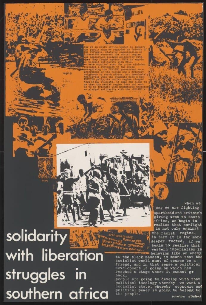 Solidarity with liberation struggles in southern Africa (ca. 1976)