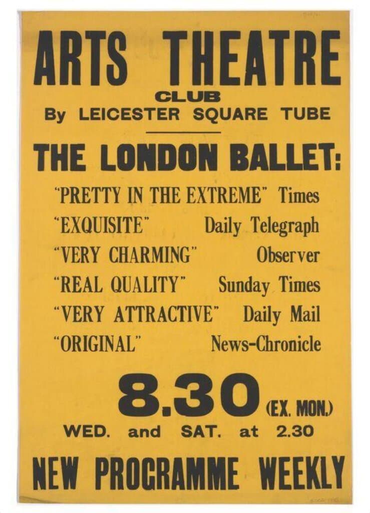 London Ballet poster (1940)