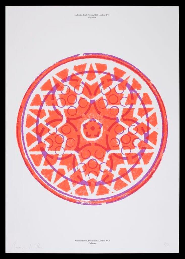 'Ladbroke Road/Millman Street' poster from the exhibition, <i>Overlooked</i>, 2016 (2016)