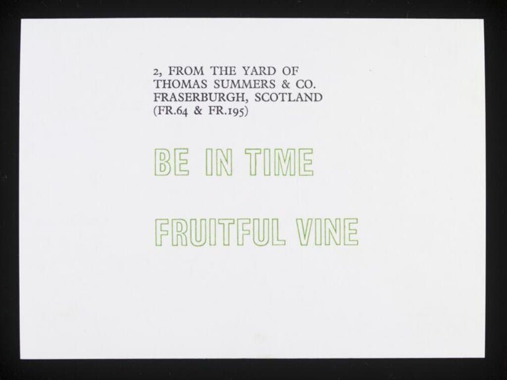 Be In Time Fruitful Vine (ca. 1968)